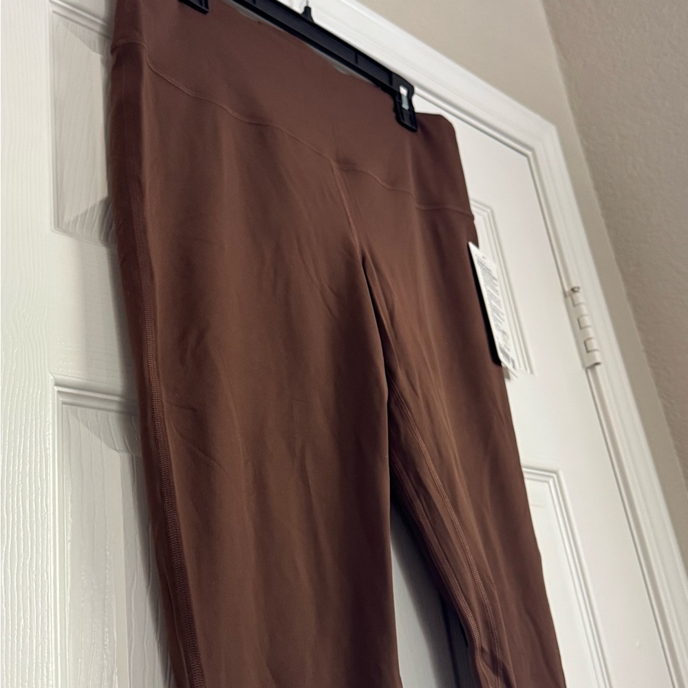 ❌SOLD ON DEPOP❌ NWT- Lululemon Align Mini-Flare Leggings - JAVA